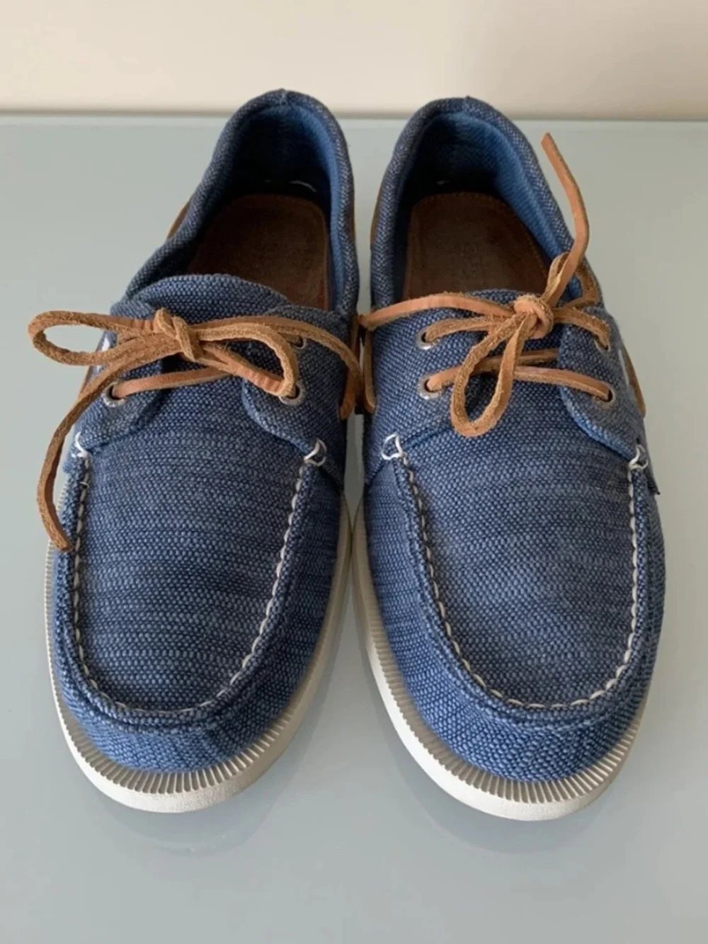 Men’s Baja Canvas Boat Shoes Size 11.5